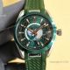Swiss Copy Omega New Aqua Terra GMT WorldTimer 8500 Watch Green Ceramic (2)_th.jpg